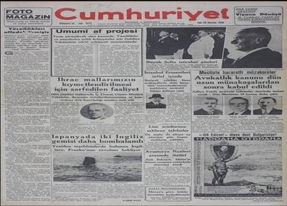 Avukatlık Stajının Tarihçesi 2 cumhuriyet gazetesi