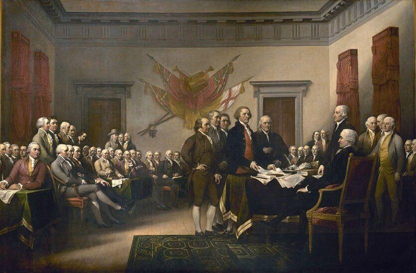 Amerikan Bagimsizlik Bildirgesi 1776