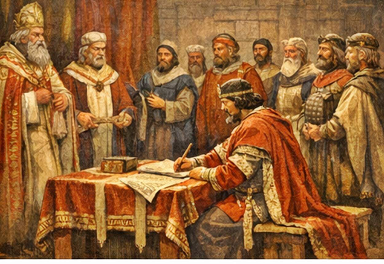 Magna Carta Kralin Hukuka Tabi Oldugu Esik