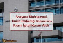 Anayasa Mahkemesi’nden Turist Rehberliği Kanunu’na Kısmi İptal