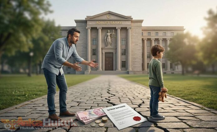 çocuğun babayı reddetmesi nafaka