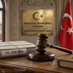 Mahkemeye Erisim Hakki Ihlali AYM Uyari Yazisina Iliskin Davayi Hakli Buldu