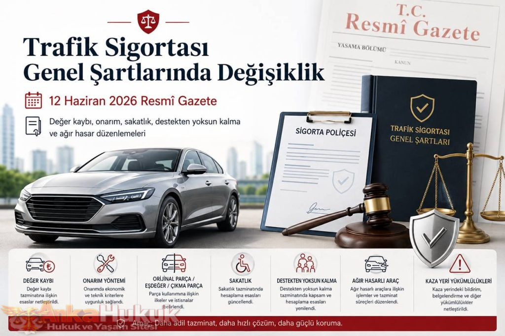 TRAFIK SIGORTASI GENEL SARTTLARDA DEGISIKLIK