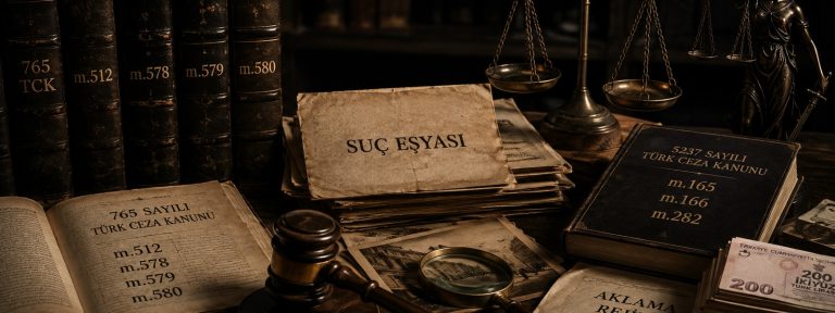Suç eşyası, açıklanamayan malvarlığı ve suçtan kaynaklanan malvarlığı değerlerinin aklanması hukukunun dönüşümünü simgeleyen Bir Zamanlar Suçtu Seri 12 görseli