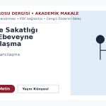 Bir İrade Sakatlığı Olarak Ebeveyne Yabancılaşma – Ankara Barosu Dergisi