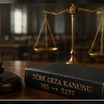 765 sayılı TCK ile 5326 sayılı Kabahatler Kanunu arasındaki 2005 dönüşümünü simgeleyen hukuk görseli