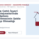 Konut ve Çatılı İşyeri Kira Sözleşmelerinde Kira Bedelinin Değiştirilmesinin Şekle Tabi Olup Olmadığı Sorunu – Ankara Barosu Dergisi