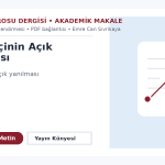 Vasiyetçinin Açık Yanılması – Ankara Barosu Dergisi